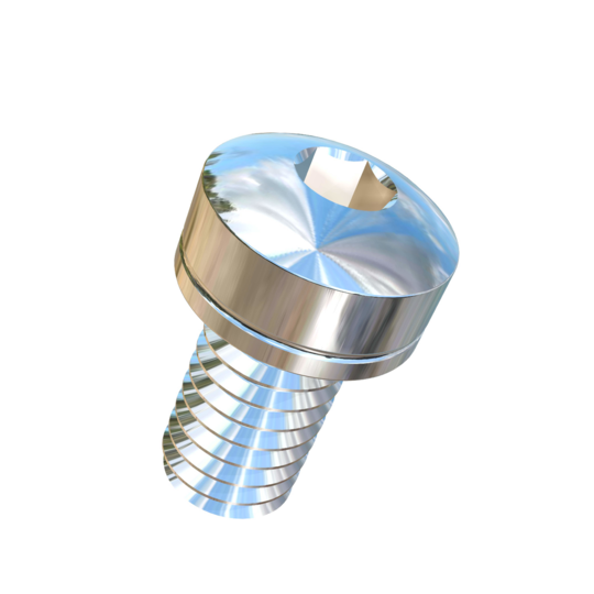Titanium #6-40 X 1/4 UNF Fillister Head, Socket Drive, Allied Titanium Machine Screw